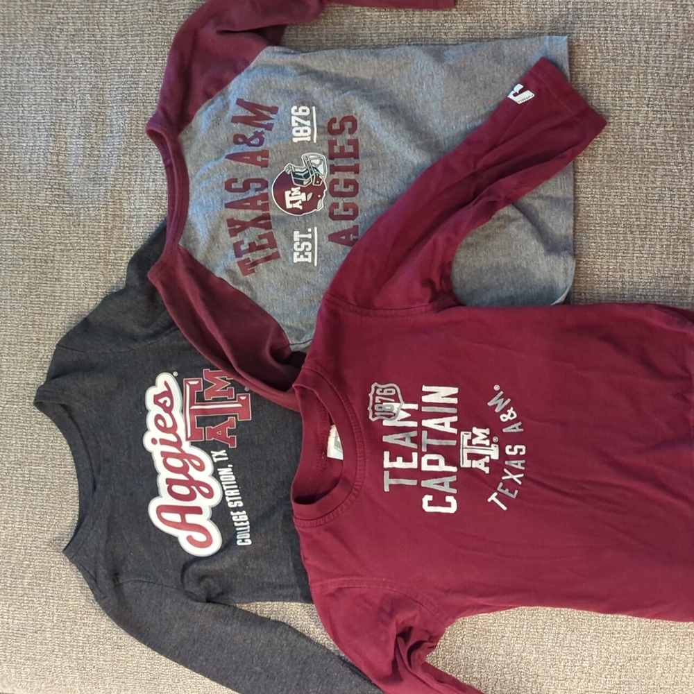 Texas A&M long sleeves 3T